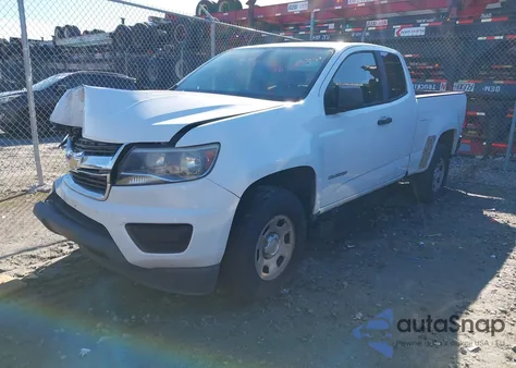 2015 Chevrolet Colorado Wt from USA, damaged, VIN 1GCHSAEA5F1255086